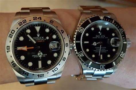 rolex explorer ii vs submariner|explorer ii 226570.